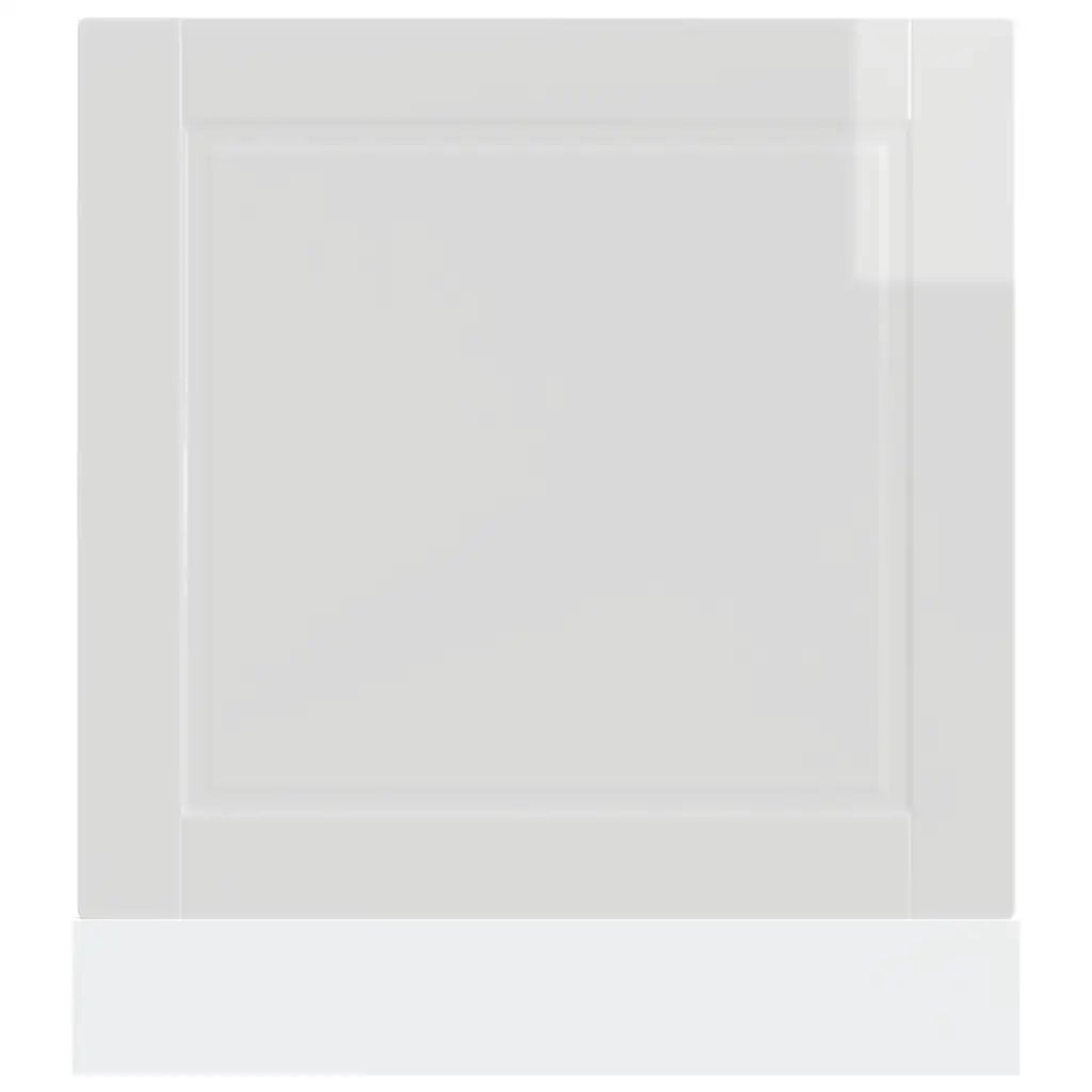 Pannello Lavastoviglie Porto Bianco Lucido 60x1,5x67 cm