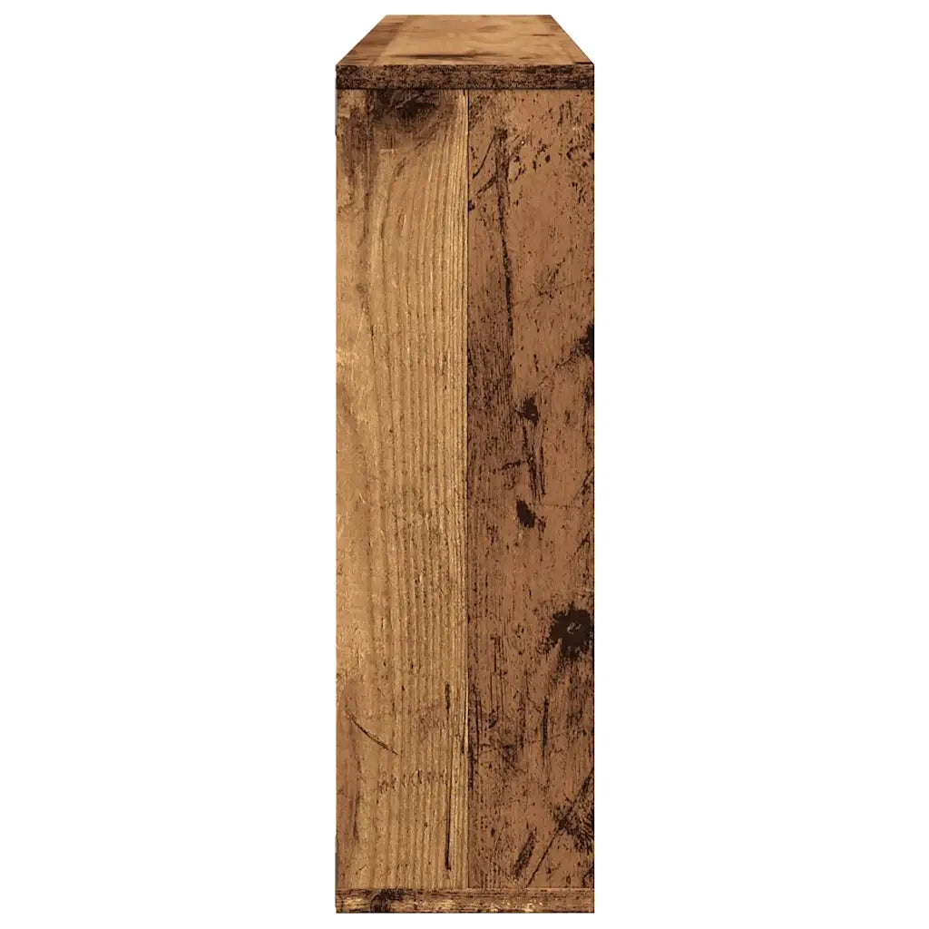 Scaffale a Parete Legno Antico 85x16x52,5 cm Legno Multistrato CFW4367606