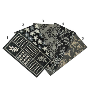 TAPPETO BLACK CM.40X70