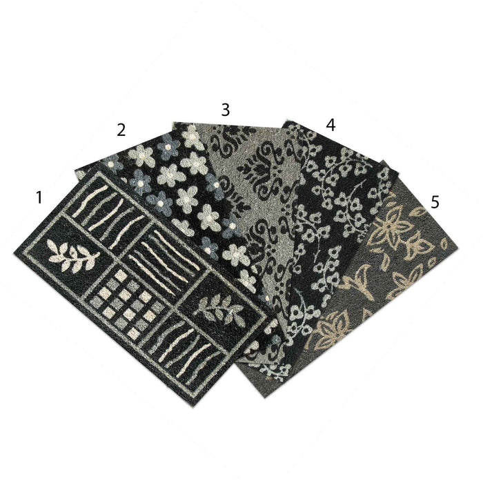 TAPPETO BLACK CM.40X70