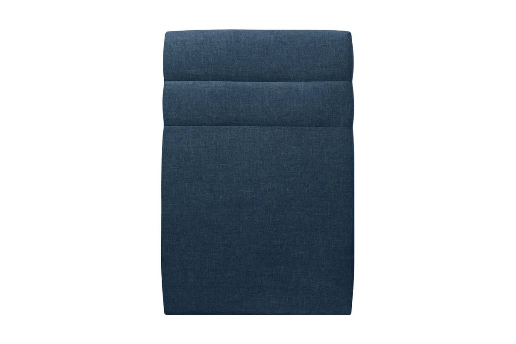 Letto 90x190 cm con testiera in linea - Tessuto Tela opaca