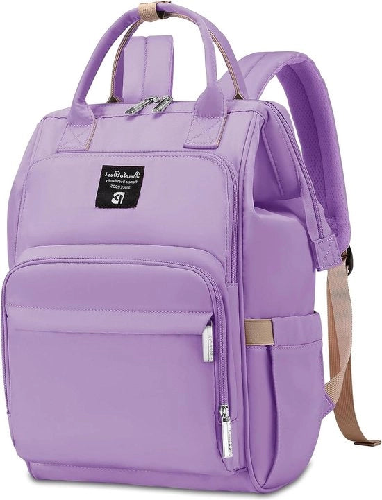 Sacca a spalla per bambini con cuscino di copertura - grande capacità - lavanda