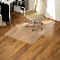 Tappetino per Sedia Ufficio Salvapavimento 100x150 cm in Plastica Trasparente