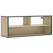 Mobile TV | Armadietto TV | Mobile Porta TV Rovere Sonoma 100x31x39,5cm Legno Multistrato Metallo