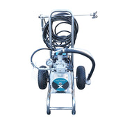 Pompa professionale airless per verniciatura con membrana, 2 kW, 220 V, portata 4 l/min, ugello 521, pressione massima 220 bar X D990