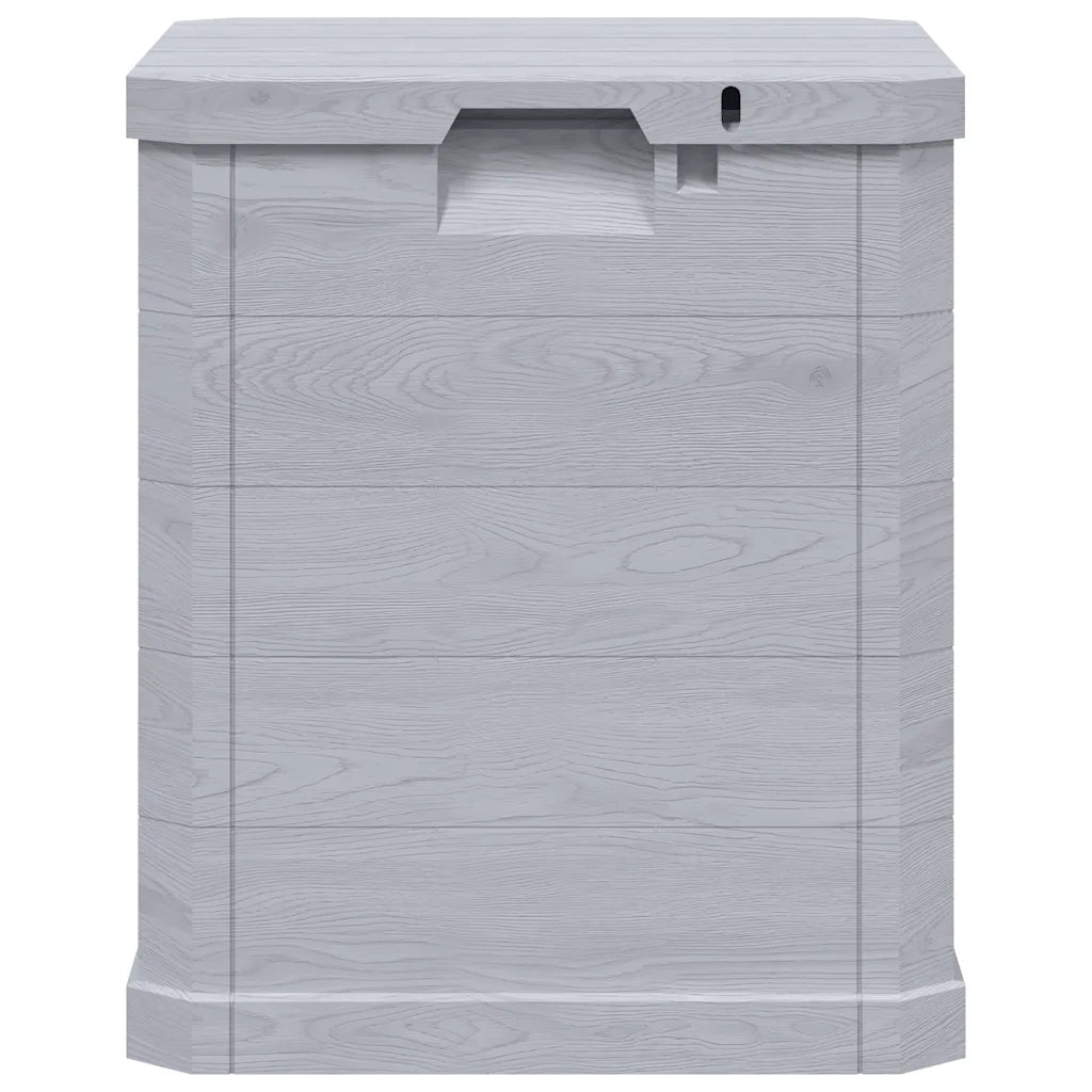Baule da Giardino 90 L Grigio Chiaro