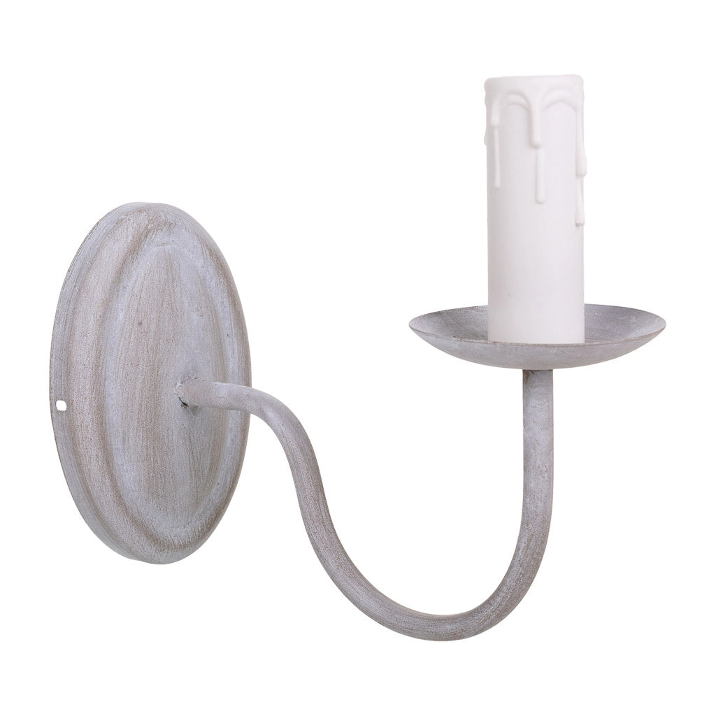 Lampada da parete grigia 22,5x9,5x19h