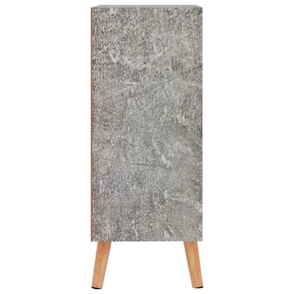 Credenza Grigio Cemento 60x30x72 cm in Legno Multistrato 326826