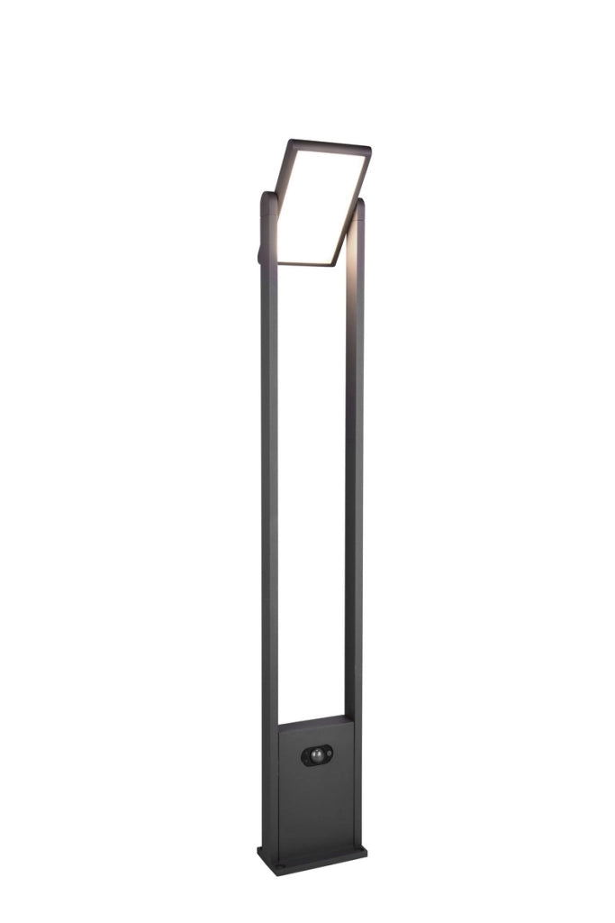 Paletto solare LED MALAWI Trio antracite 101 cm IP65