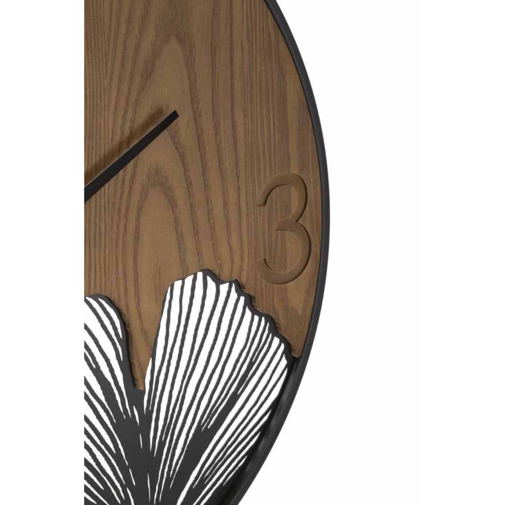 Orologio da Parete VKH260, Marrone, Metallo, 60x2x60 cm