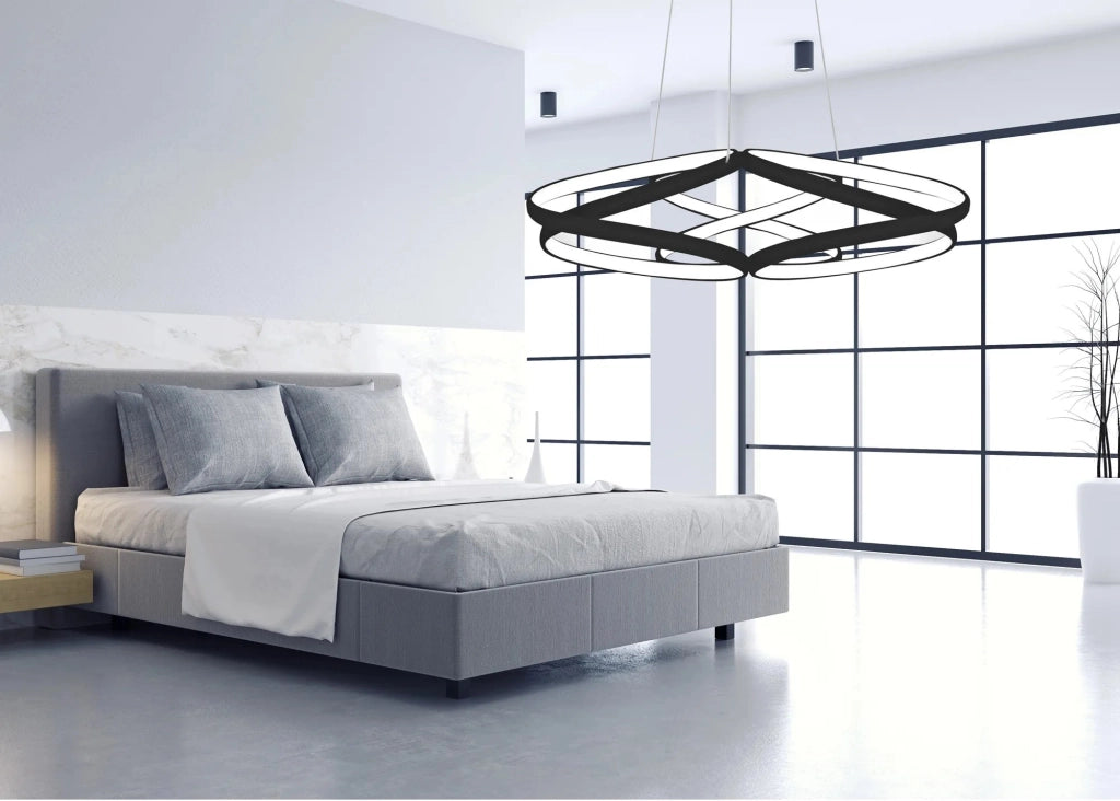 Lampada Led App793-cp Black Flat