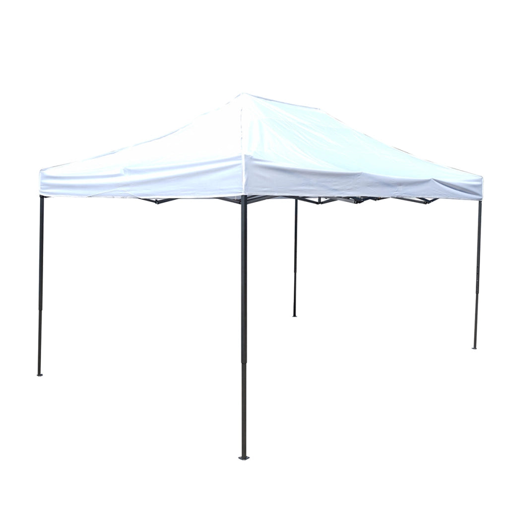 Gazebo bianco 3x4.5 m, altezza regolabile, pieghevole Breckner Germany