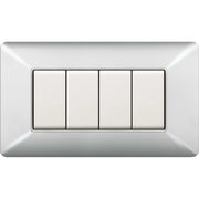 PLACCA EASY MATIX ALLUMINIO CHIARO 4P- 1,0 pz