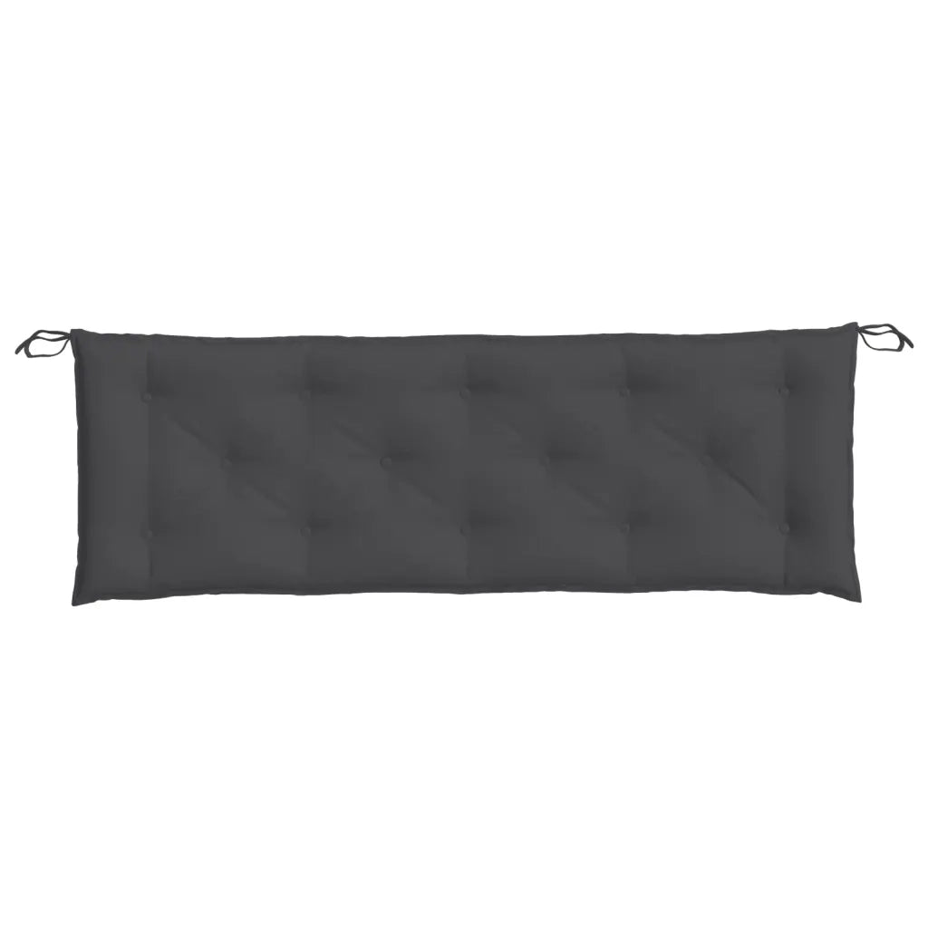 Cuscino Panca Giardino Antracite Mélange 150x50x7 cm Tessuto 4002552