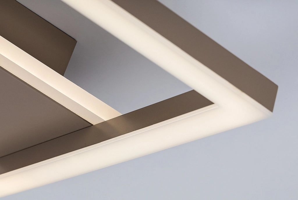 Lampada da soffitto LED Glavian 24W grigio-beige Rabalux