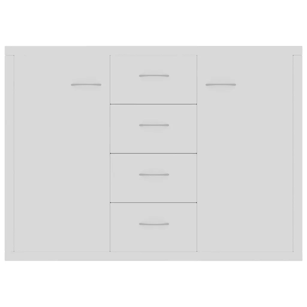 Credenza Bianca 88x30x65 cm in Truciolato