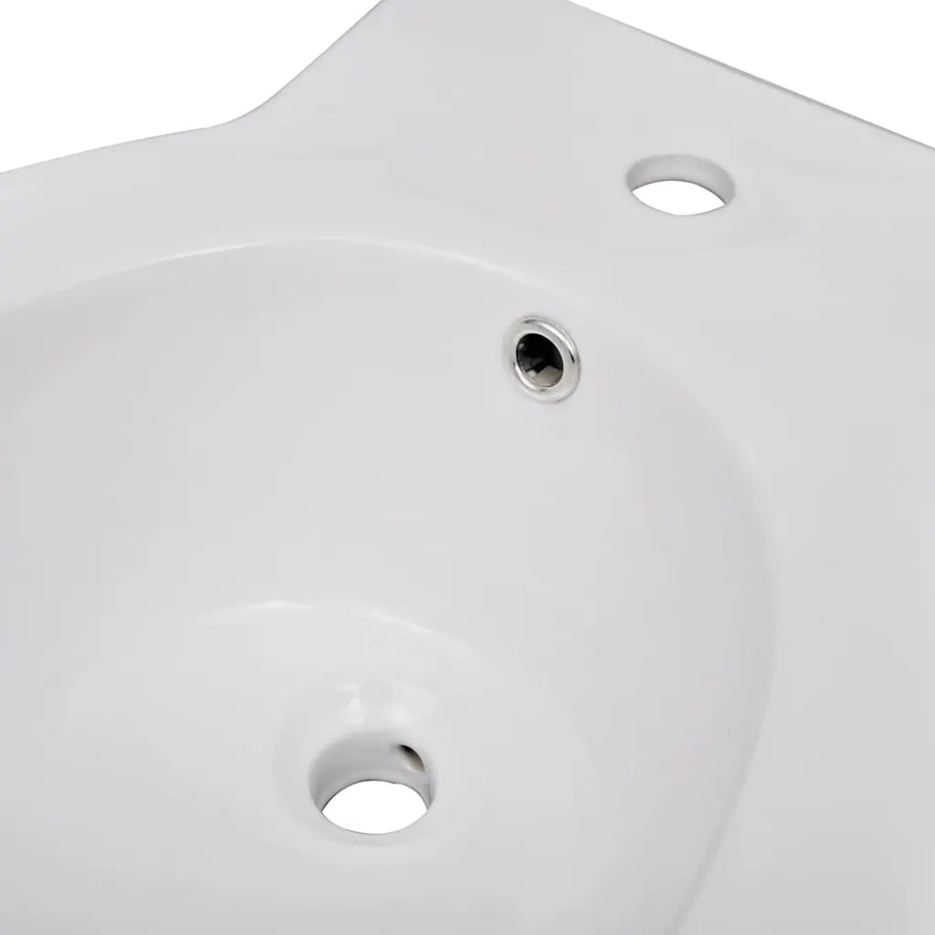Set Toilette e BidÃ¨ in Ceramica Bianca cod mxl 50868