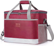 Zak da bagno portatile 15 l/27 l con chiusura a zip, impermeabile, per picnic, spiaggia, lavoro, escursioni, pesca e altro
