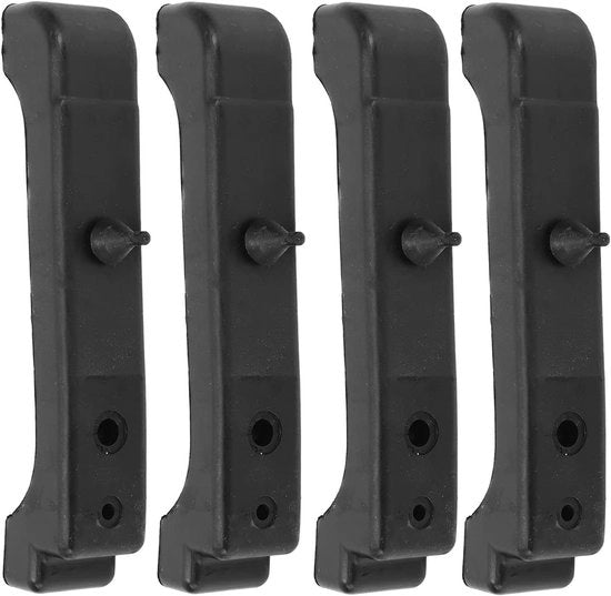 Supporti di isolamento in gomma per radiatore a 4 condotti - Set da 4