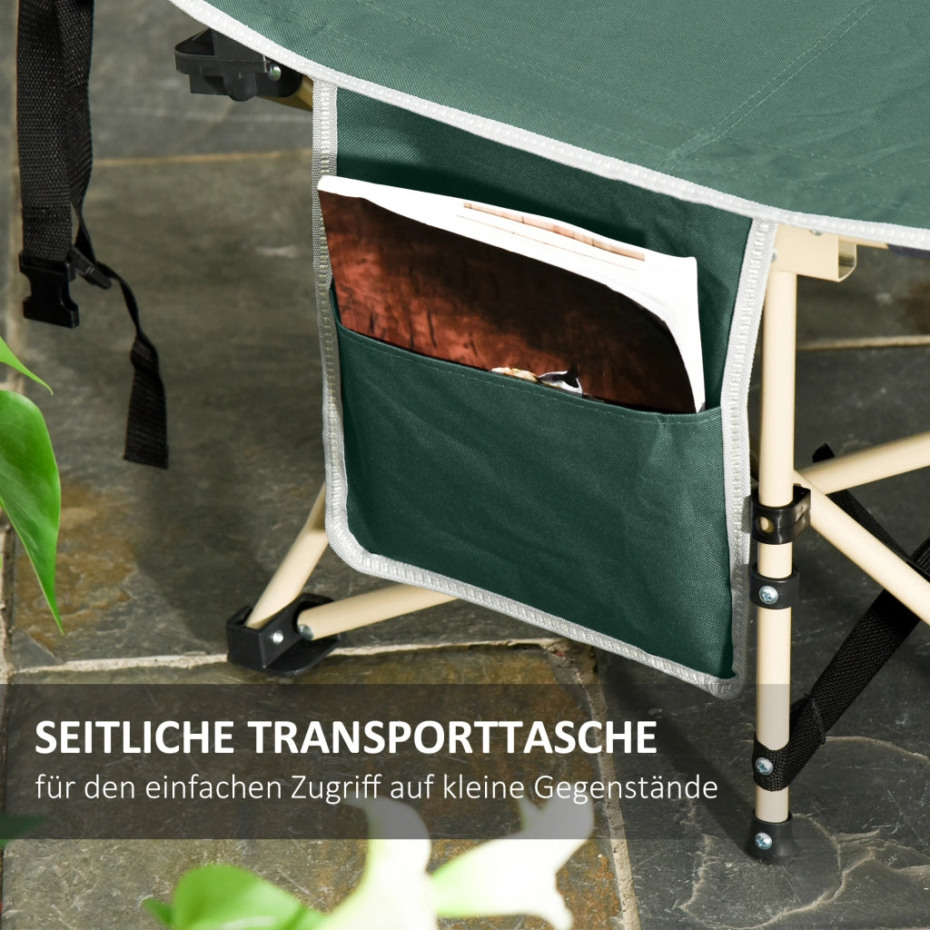 Letto da campo pieghevole ¨C Zephmum ¨C Verde Beige 190x68x52
