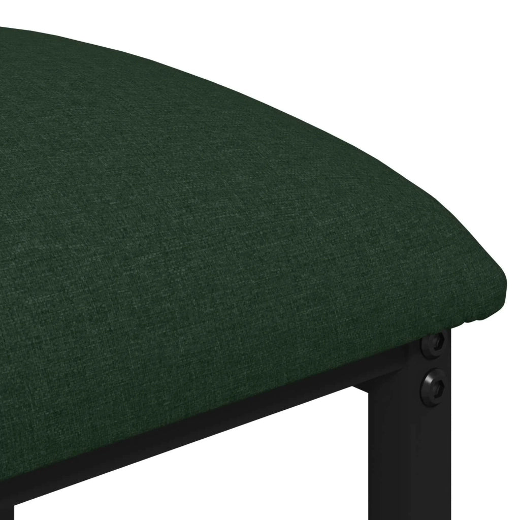 Sgabello da bar 2 pcs Verde Scuro 40 x 32 x 64 cm 8006164