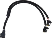 Kit di connessione per auto - Asta Y per cavo - Adattatore a gomito - Facile da installare - Nero - Convertitore per auto - Adatto per Toyota, Lexus, Subaru