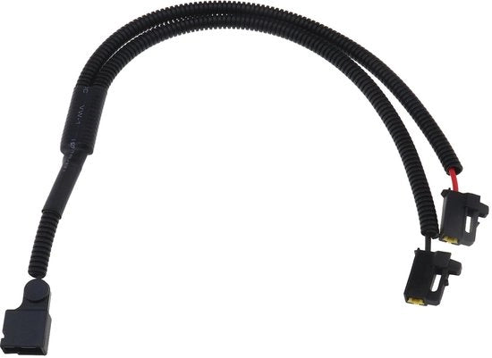 Kit di connessione per auto - Asta Y per cavo - Adattatore a gomito - Facile da installare - Nero - Convertitore per auto - Adatto per Toyota, Lexus, Subaru