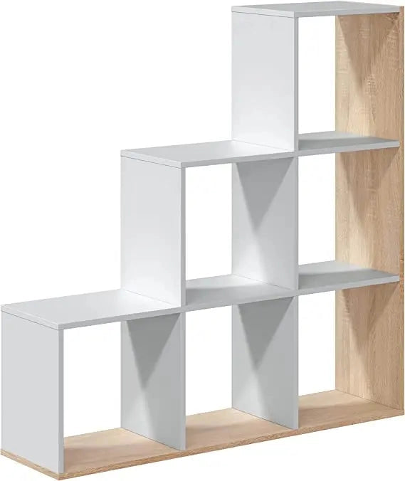 Libreria box 108x28x110h bianco canadian