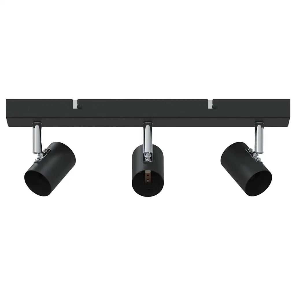 Faretto da soffitto Nero 38 x 6,5 x 11,5 cm Metallo CFW9320084