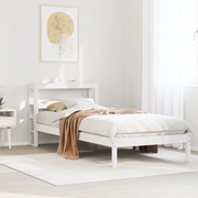 vidaXL Letto senza Materasso Bianco 90x200 cm Legno Massello di Pino