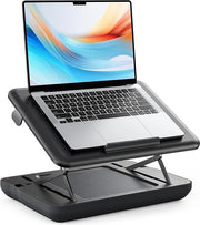 Onderlegger per laptop con regolazione di altezza per laptop fino a 17 pollici - stand per laptop ergonomico per divano