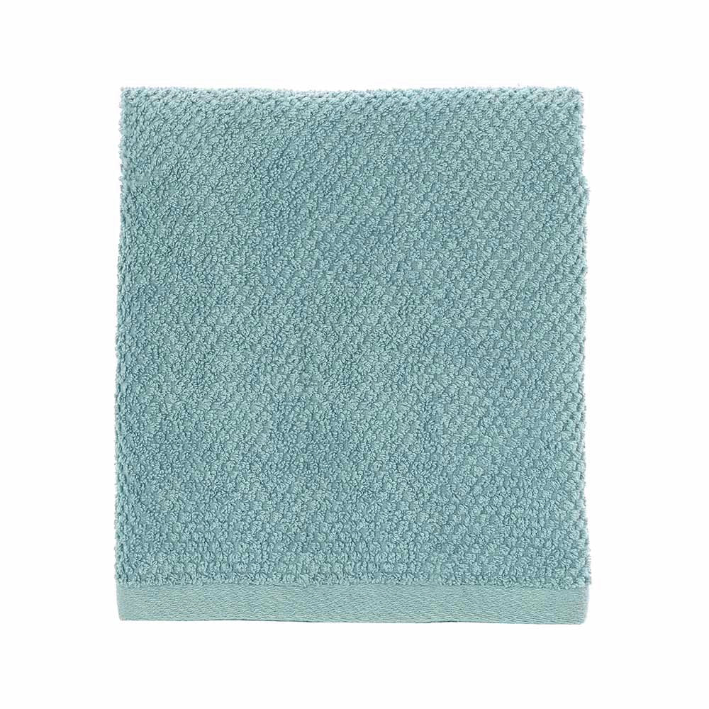 Telo bagno per doccia 90x140 cm verde acqua in cotone 100%