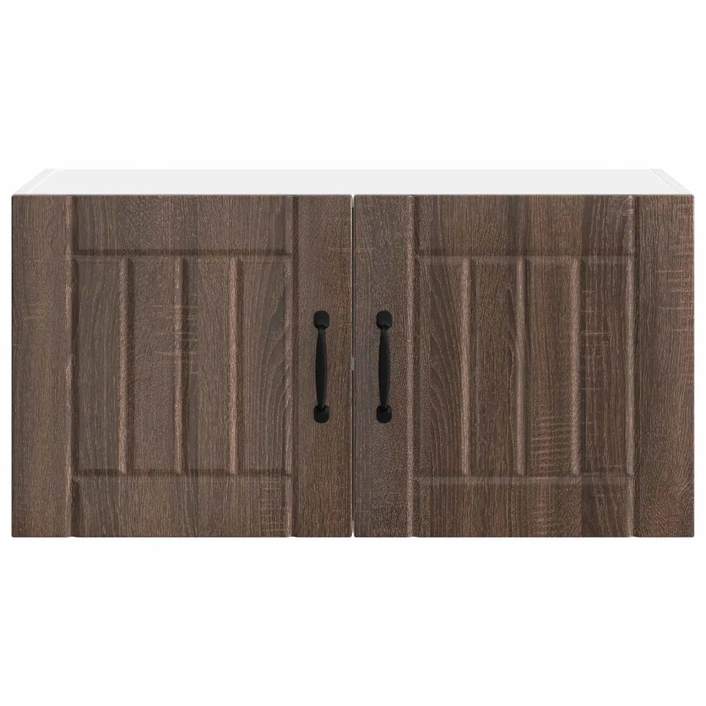 Armadietto a muro LUCCA Rovere Marrone 80 x 31 x 40 cm