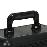 Set 600 Fiches da Poker 2 Mazzi di Carte Tappetino con Valigetta Nero