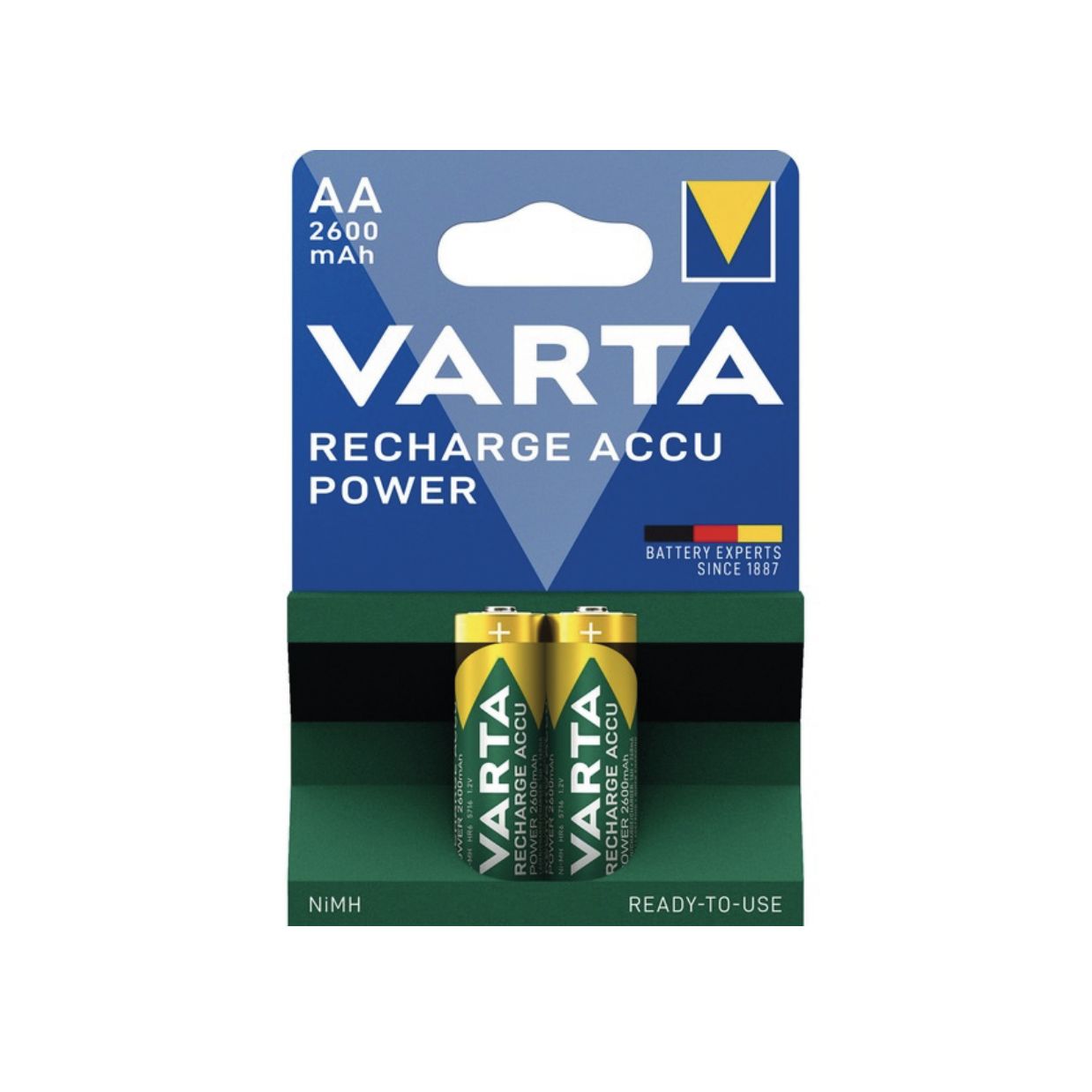 AA Stilo Ricaricabile batteria Varta 2,6Ah