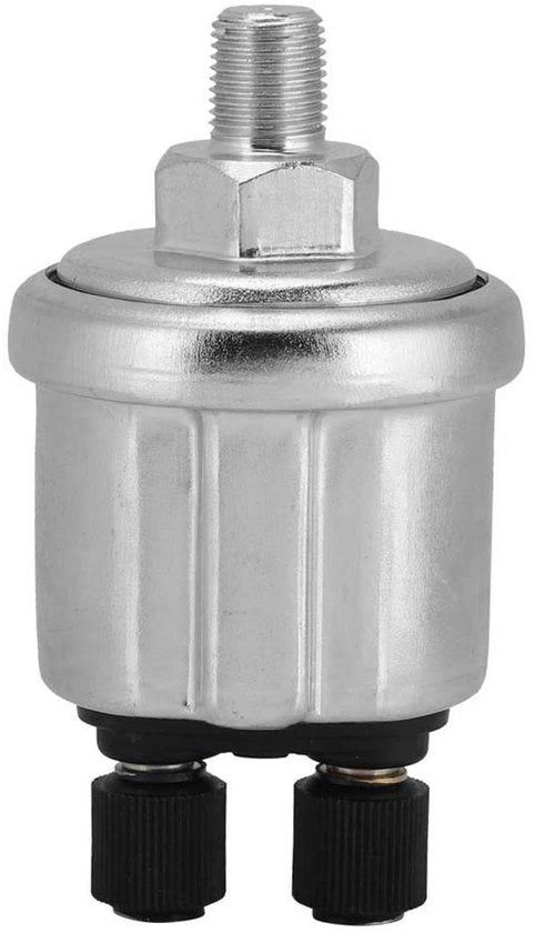Sensore di pressione oliosa 0-10 bar - Interruttore di pressione - 1/8 pollici NPT - Lega di alluminio - Resistente a pressioni elevate - Temperatura -25 a 100 gradi - Sensore di pressione