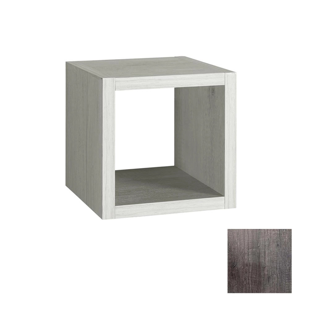 Pensile a giorno sospeso serie unika olmo scuro 20x22