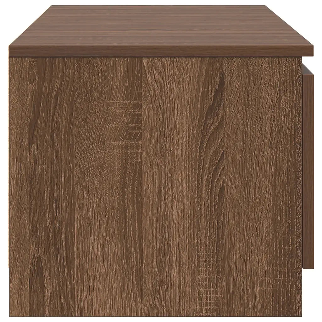 Mobile TV Rovere Marrone 140x40x35,5 cm in Legno Multistrato 815359