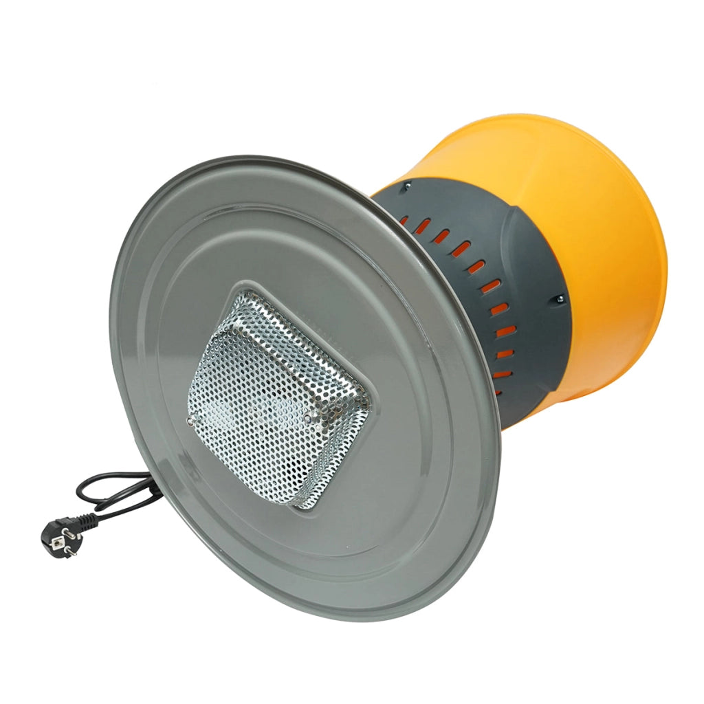 Mulino elettrico per cereali 1,3 KW, 220V, serbatoio 60L, 19000 giri/min, capacità 350 Kg/h, 5 setacci inclusi