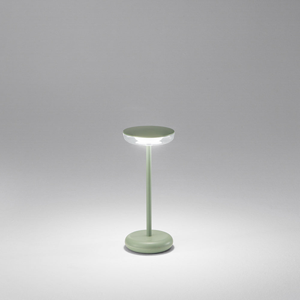 Lampada Tavolo Esterno Moderna Soap Acrilico Verde Led 1,5W 3000K