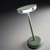 Lampada Tavolo Esterno Moderna Soap Acrilico Verde Led 1,5W 3000K