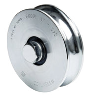 Comunello RUOTA PER CANCELLI CON PERNO GOLA U 1 cuscinetto art. 310 mm. 60x17 12.00 pz