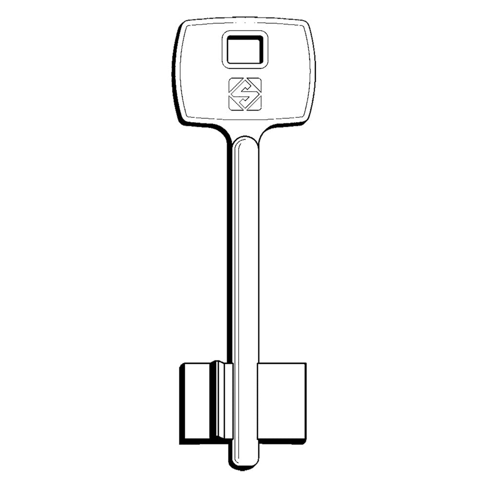 CHIAVI DOPPIA MAPPA OTTONE 5CB3- 5 pezzi  - SILCA