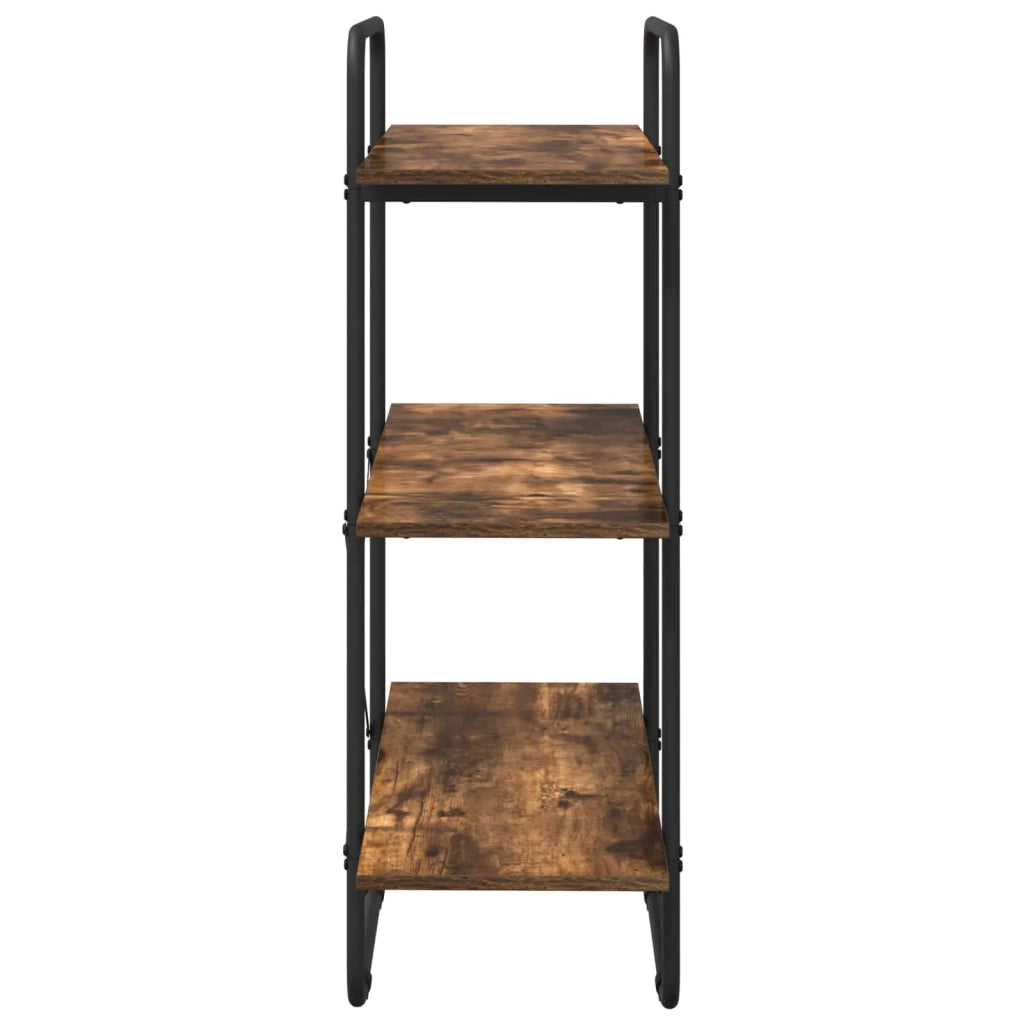 Libreria 3 livelli 60 x 35 x 105 cm PB Rovere Fumo 8007842