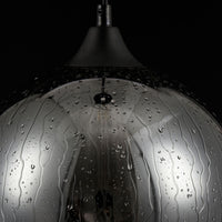 Lampada pendente Pendant in Metallo Bergen Nero