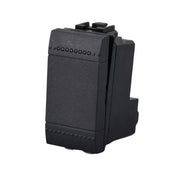 Deviatore 1P 16A 220V MBL Nero 1M Compatibile Bticino Living International BLN0801