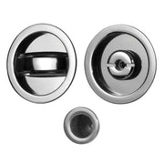 KIT PORTA SCORR NICCHIA D 48 MM C/NOTT CROMO- 1,0 pz
