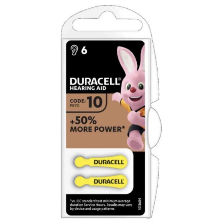 DURACELL EASY TAB 10 GIALLO