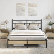 Giroletto senza Materasso Rovere Sonoma 137x190cm in Truciolato 4106943