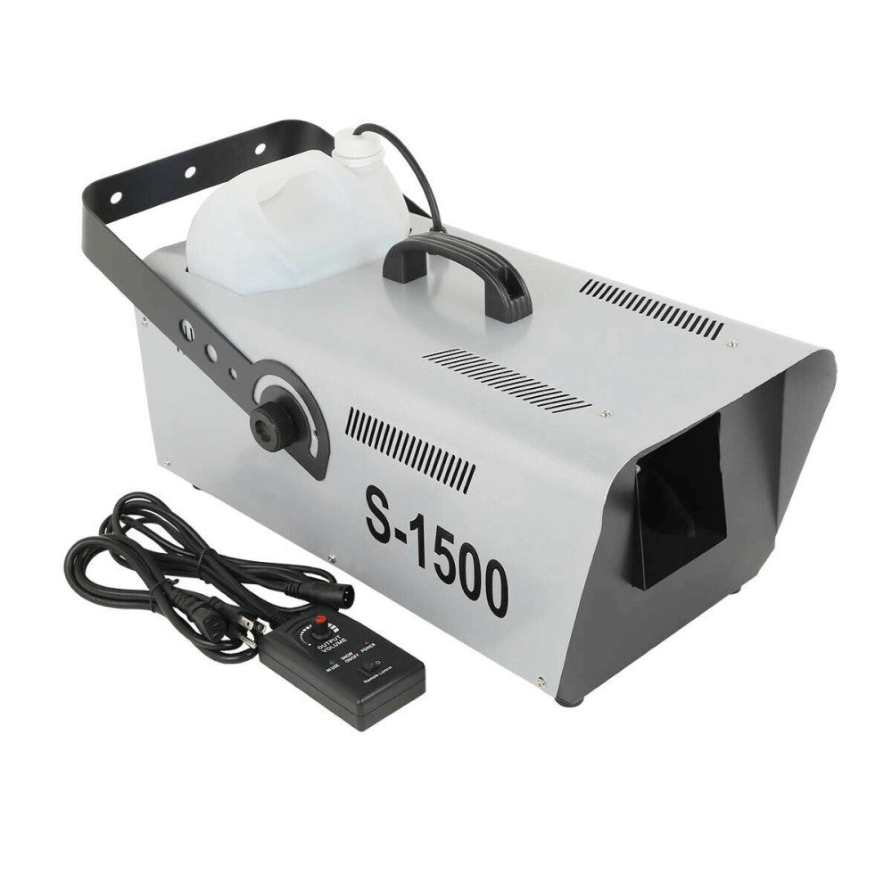 Trade Shop - Macchina Spara Neve Artificiale Finta Per Schiuma Party 1500w Effetto Discoteca -